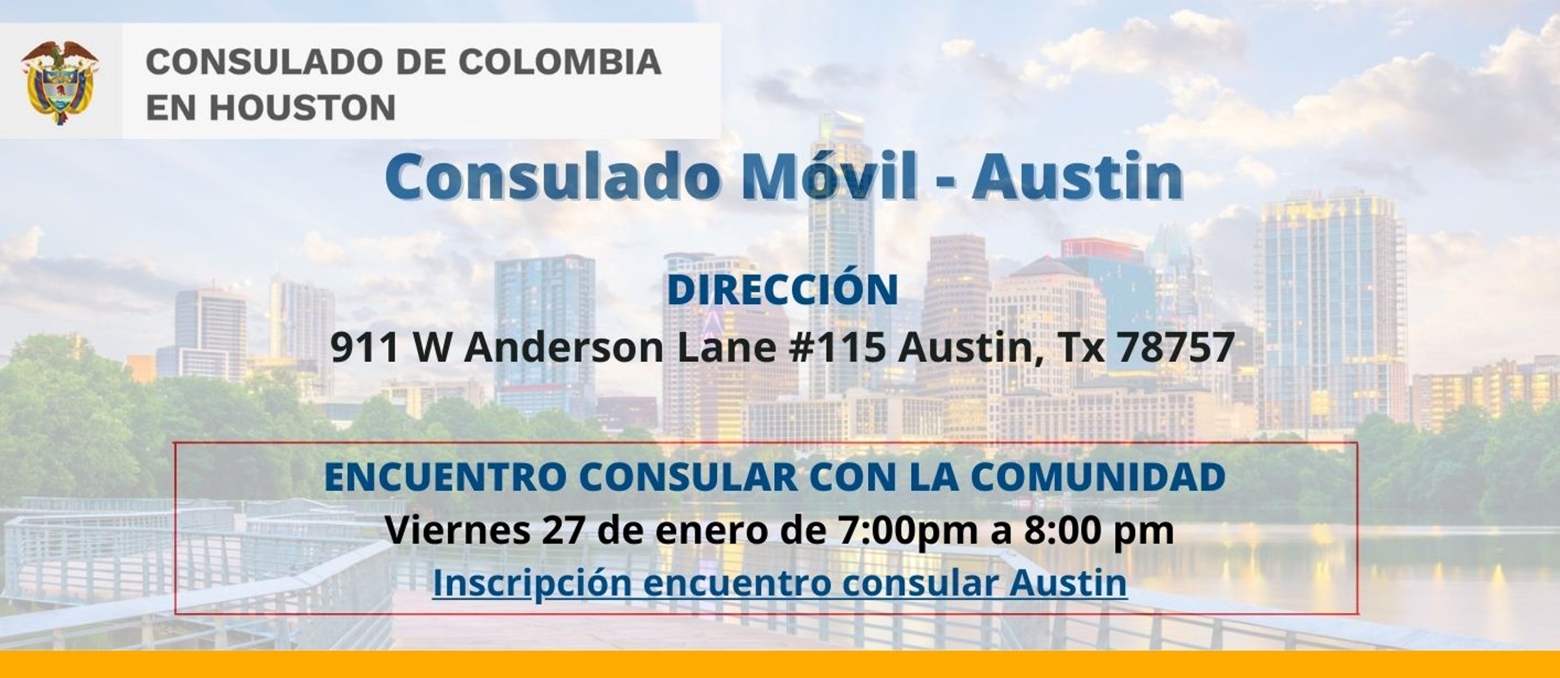 El Consulado De Colombia En Houston Realizar En Austin Texas Un   Consulado Movil Austin Texas Enero 2023 